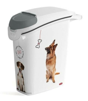 Curver Pojemnik Do Przechowywania Karmy 10kg 23l /iml Love Pets Dogs