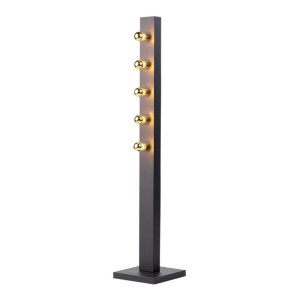 Lampa stojąca PHOENIX czarna MZ5021 Milagro