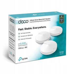 Domowy Wi-Fi Mesh AC1300 TP-Link Deco M5 3-Pack