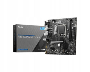 Płyta LGA1700 MSI PRO B660M-G DDR4 (12gen 13gen)