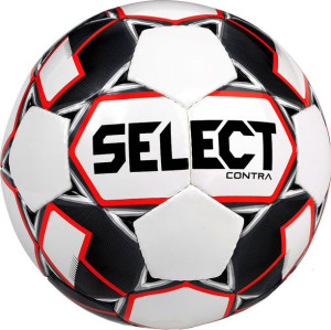 Piłka nożna Select Contra biało-czarno-czerwona