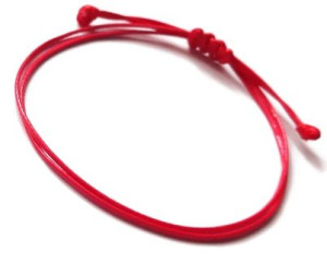bransoletka na szczęście czerwona  ochrona amulet