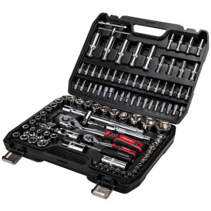 Komplet kluczy nasadowych Schmith 108cz. SQN2-108