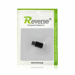 Adapter Reverse Micro/type C Czarny