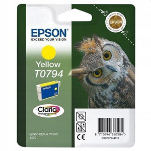 Tusze Epson C13T07944010 Yellow Żółty