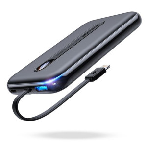 Powerbank Joyroom z kablem Lightning 20W 10000mAh PD QC3.0 czarny