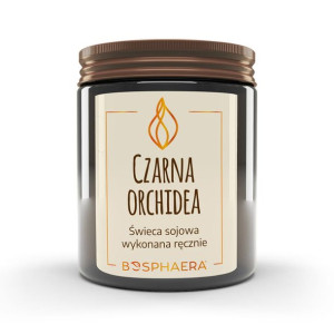 Bosphaera Czarna Orchidea Świeca Sojowa Zapachowa