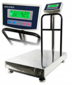 Waga Elektroniczna 150kg 40x30 Magazynowa Sklepowa
