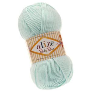 Włóczka Alize Baby Best - 514 Jasny Aqua Antypilingowa