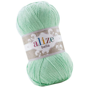 Włóczka Alize Bella 100 - 266 Jasny Aqua (100% Bawełna)