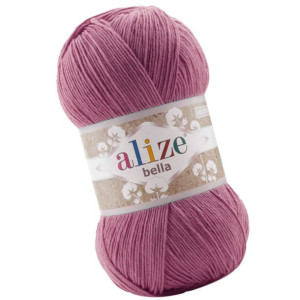 Włóczka Alize Bella 100 - 440 Wrzosowy (100% Bawełna)