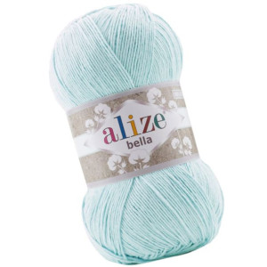 Włóczka Alize Bella 100 - 514 Błękitny (100% Bawełna)