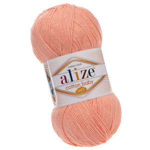Włóczka Alize Cotton Baby Soft - 145 Łososiowy