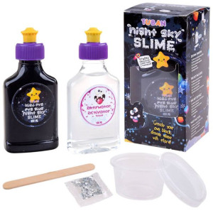 TUBAN zestaw slime Night Sky czarny gwiazdy ZA3692