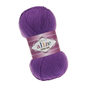 Włóczka Alize Cotton Gold - 44 Fioletowy