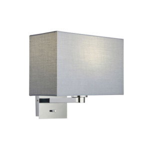 Issac Rectangular kinkiet chrom 78044 Endon