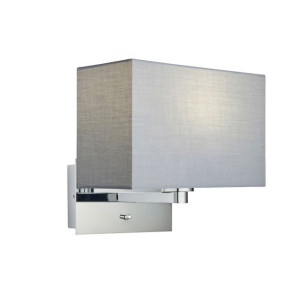 Issac Rectangular kinkiet chrom 78069 Endon