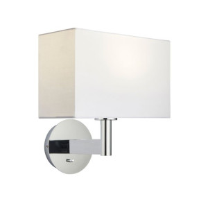 Owen Rectangular kinkiet chrom 80303 Endon