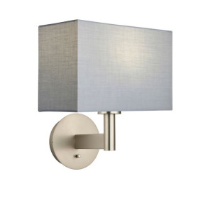 Owen Rectangular kinkiet szary 80300 Endon