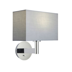Owen Rectangular kinkiet chrom 80304 Endon