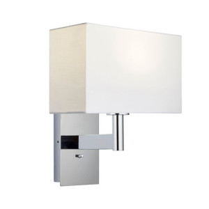 Owen Rectangular kinkiet chrom 80307 Endon