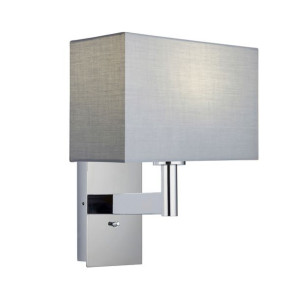 Owen Rectangular kinkiet chrom 80308 Endon