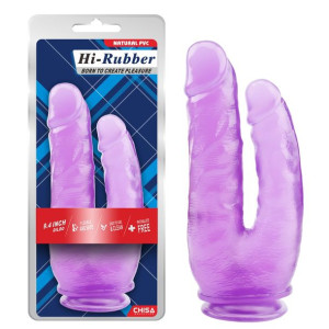 Dildo podwójne 2 końcówki analne waginalne 25cm