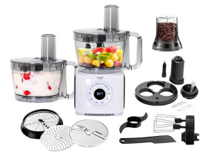 Robot Kuchenny Lcd 12w1 Siekanie Mielenie Mieszanie Koktajle +14 Akcesorii