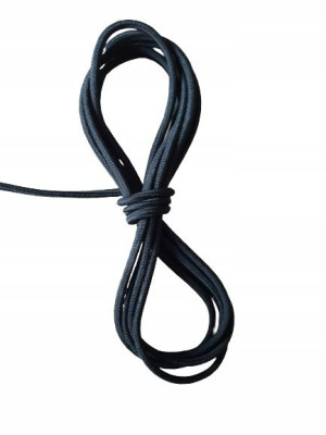 Lina linka elastyczna guma ekspandor 10mm 1m black