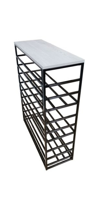 Regał 80cm Szafka Półka Loft Na Książki Czarny