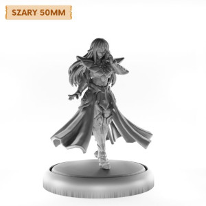 Figurka Rpg - Seria Humanoidy - Rycerze Zodiaku Panna - Szary 50 Mm