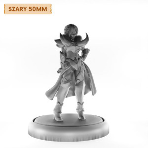 Figurka Rpg - Seria Humanoidy - Rycerze Zodiaku Baran - Szary 50 Mm