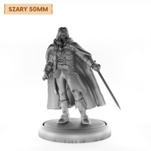 Figurka Rpg - Seria Humanoidy - Alucard - Szary 50 Mm