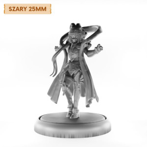 Figurka Rpg - Seria Humanoidy - Rycerze Zodiaku Ryby - Szary 25 Mm
