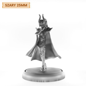 Figurka Rpg - Seria Humanoidy - Rycerze Zodiaku Koziorożec - Szary 25 Mm