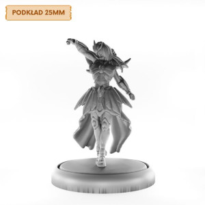 Figurka Rpg - Seria Humanoidy - Rycerze Zodiaku Skorpion - Podkład 25 Mm