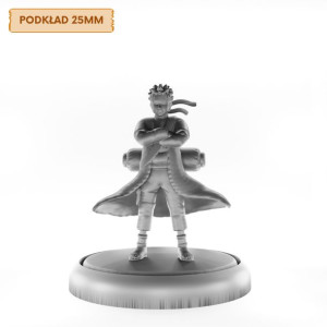 Figurka Rpg - Seria Humanoidy - Naruto Sannin - Podkład 25 Mm