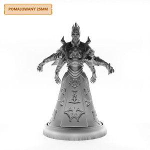 Figurka Rpg - Seria Humanoidy - Nieumarły Pan C - Pomalowany 25 Mm