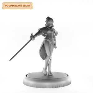 Figurka Rpg - Seria Humanoidy - Jean Genshin Impact - Pomalowany 25 Mm