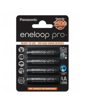 4x Baterie AA ENELOOP PRO 2550mAh akumulatory