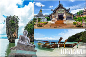 Tajlandia Thailand Magnes Magnesy Na Lodówkę 01