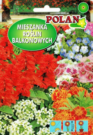 Polan Nasiona Kwiaty Balkonowe Mix 1,5g