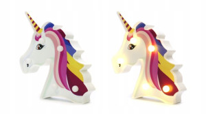 LAMPKA NOCNA 3D dekoracyjna JEDNOROŻEC Unicorn