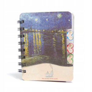Notes Kołowy Van Gogh Zeszyt Mini Pamiętnik