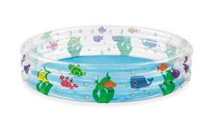 Bestway 51004 Basenik Dmuchany Przezroczysty Nurkowanie 152cm X 30cm