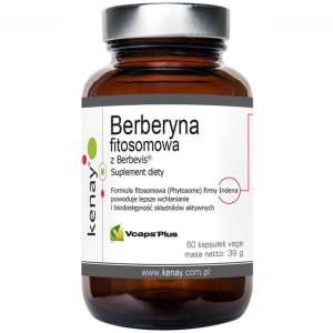 Kenay Berberyna Fitosomowa 60vegcaps