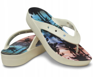 Japonki Damskie Crocs Platform Retro Flip 36-37