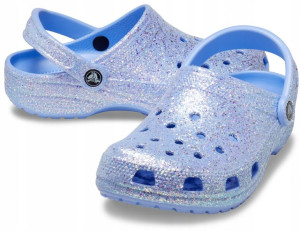 Damskie Buty Chodaki Crocs Classic Glitter 39-40