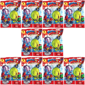 Super Zings zestaw 10 saszetek 2-pak bohater + złoczyńca 20 figurek