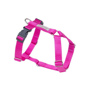 AMIPLAY Szelki regulowane SAMBA GUARD 35-60 x 50-75 x 2,5 cm różowe L